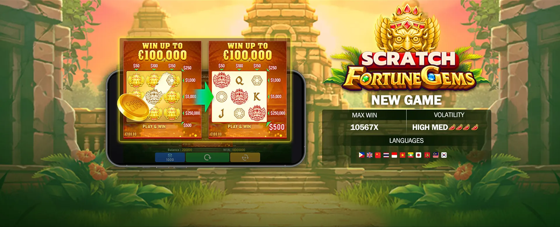 777plus Affiliate Program Banner showing earning potential with gold coins